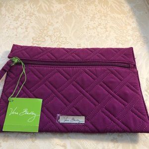 Vera Bradley Slim  Wristlet Plum NEW